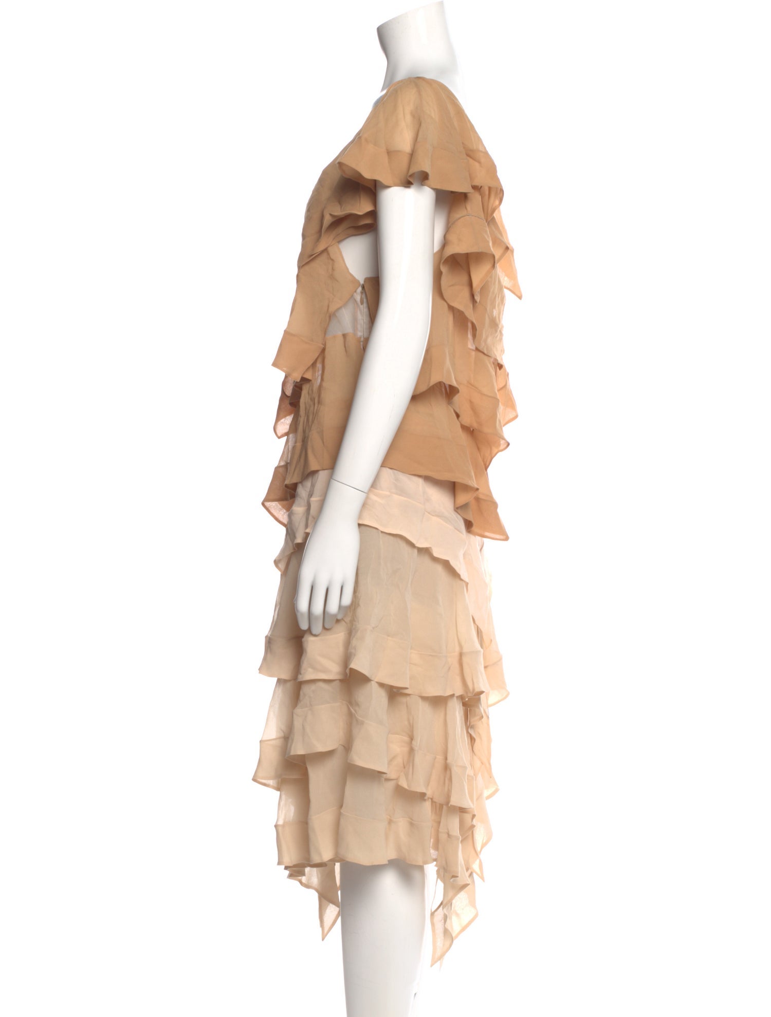Yves Saint Laurent Rive Gauche Vintage Midi Length Dress
