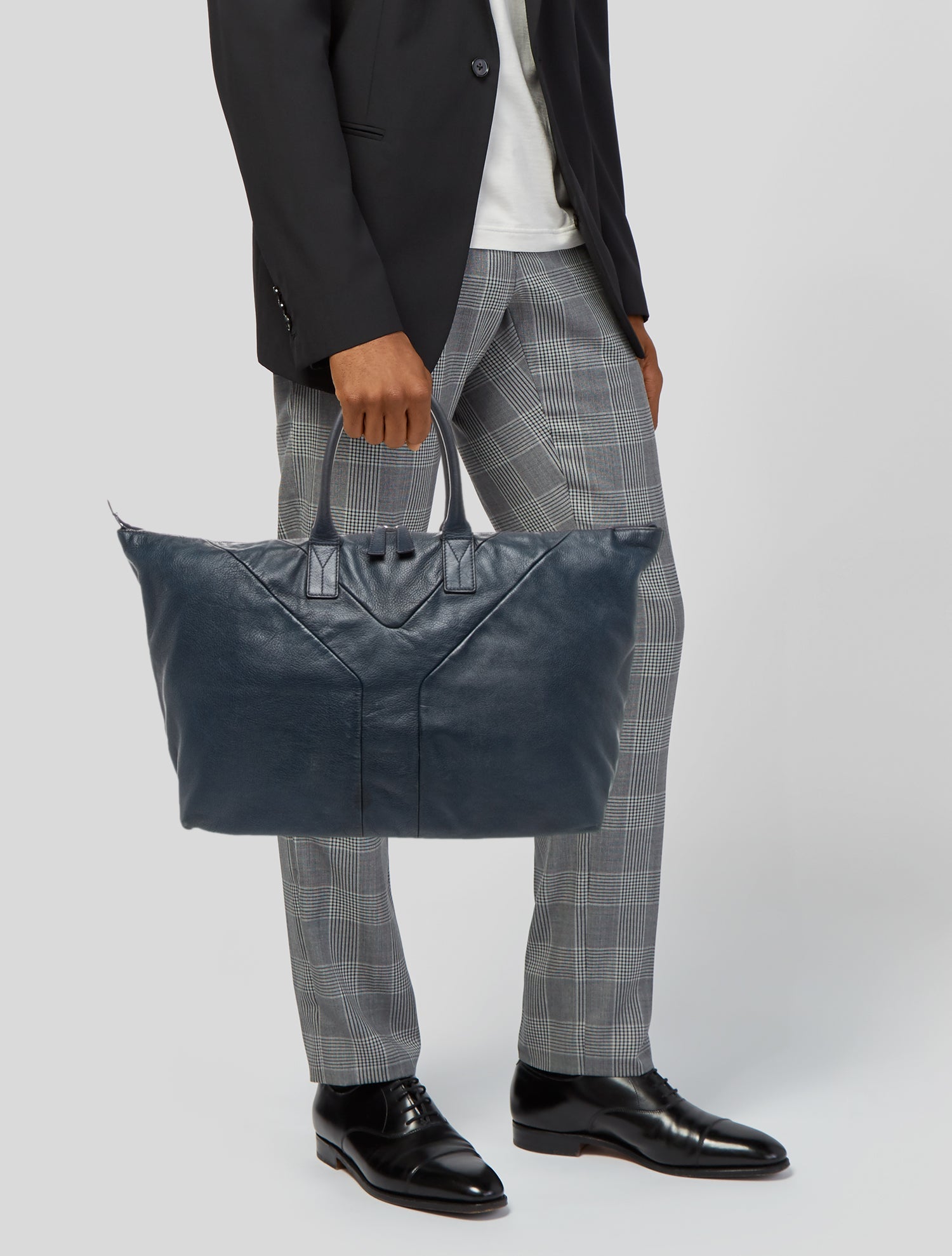 Yves Saint Laurent Men's Leather Satchel