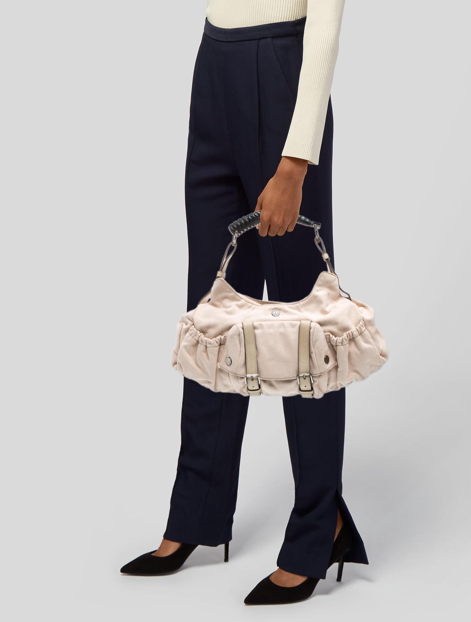 Yves Saint Laurent Leather Hobo