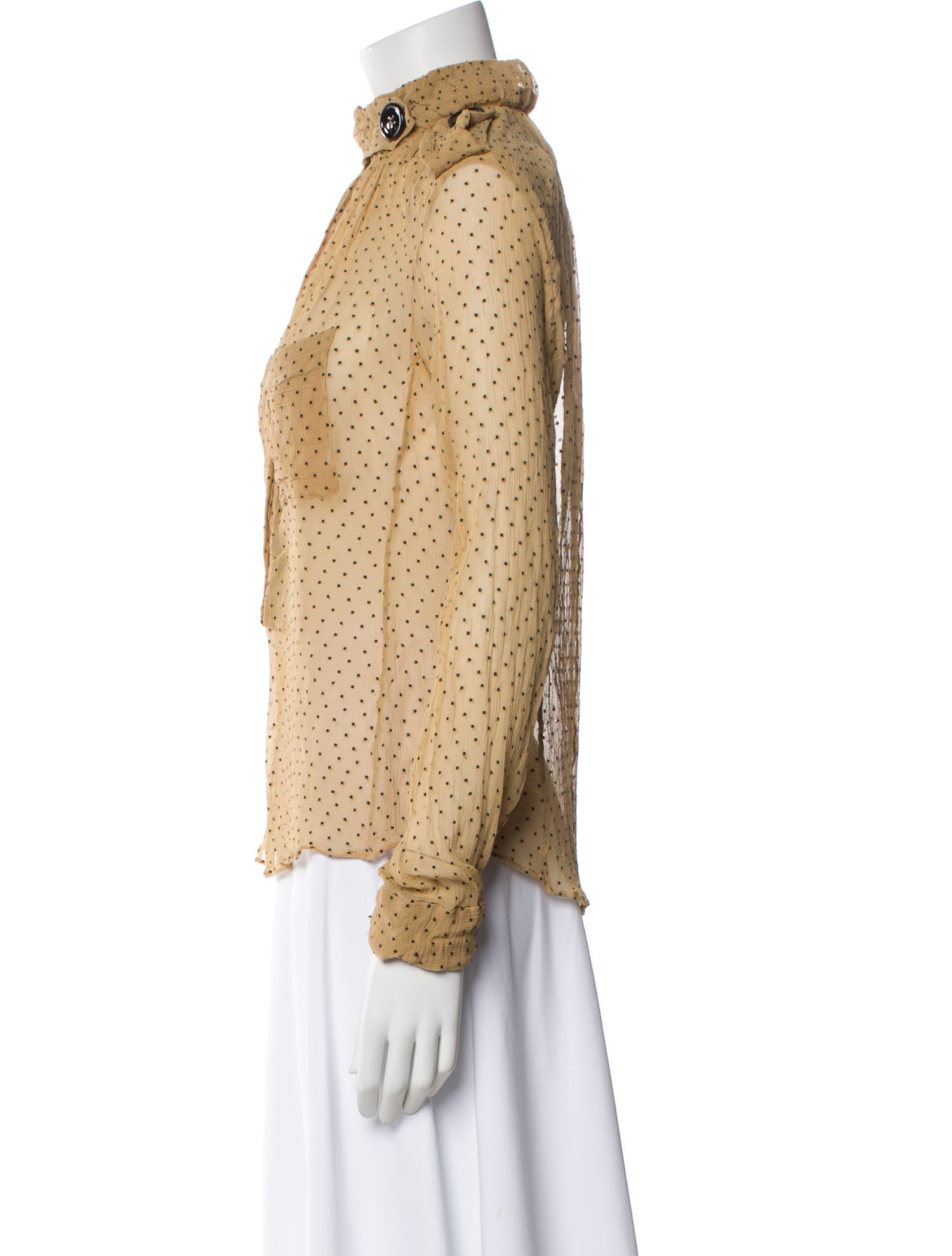 Yves Saint Laurent Rive Gauche Vintage 2005 Blouse