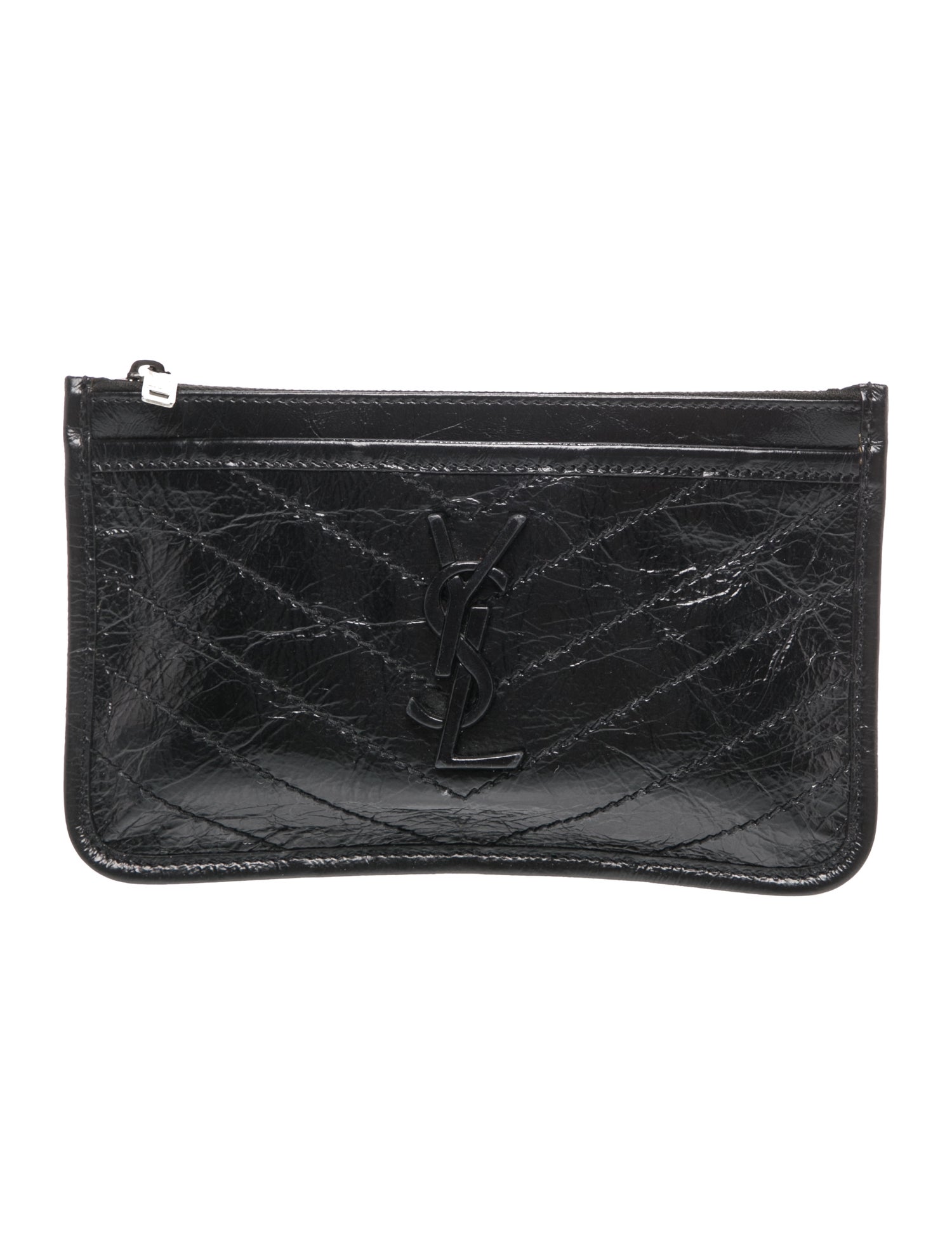 Saint Laurent Leather Niki Bill Pouch