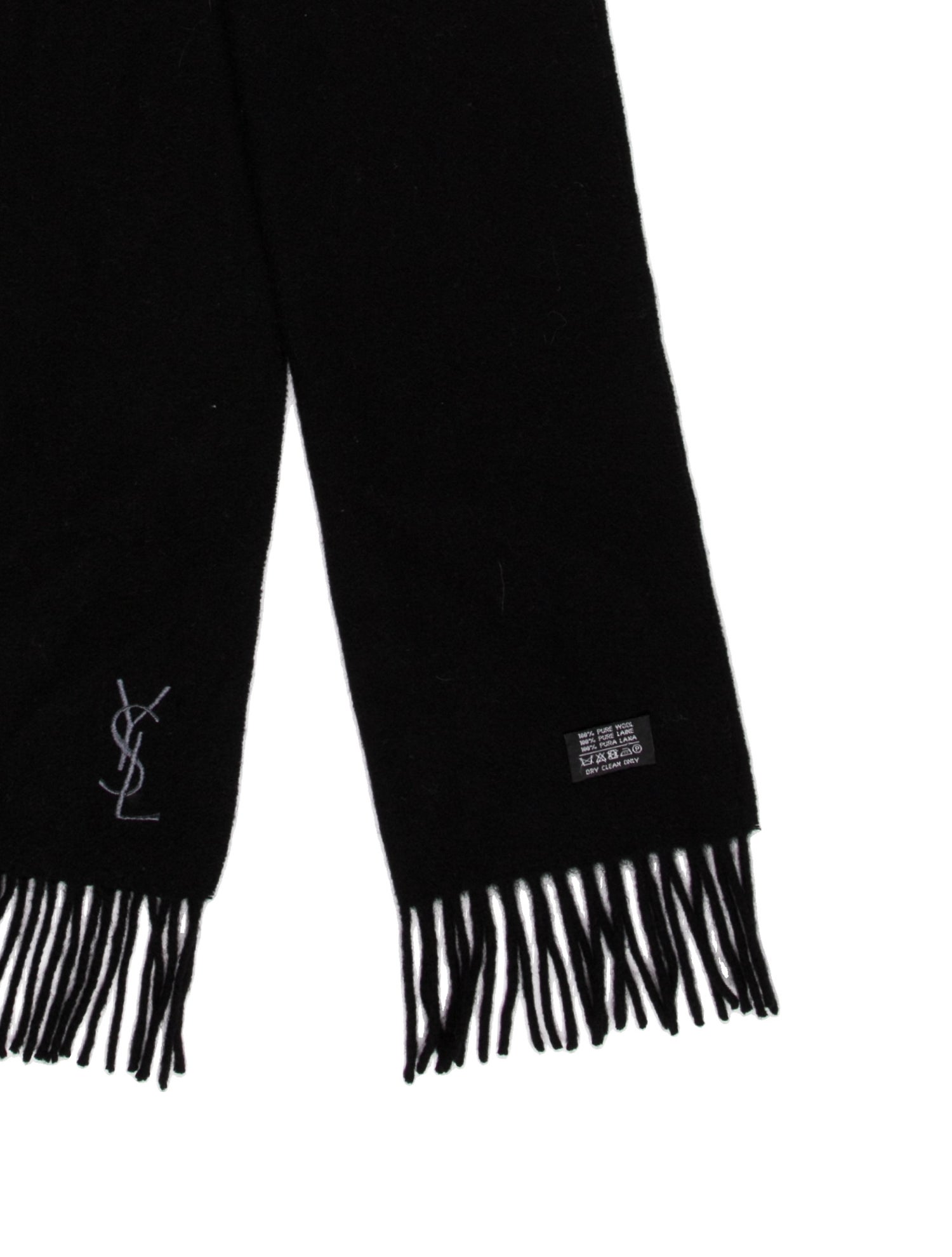 Yves Saint Laurent Wool Scarf