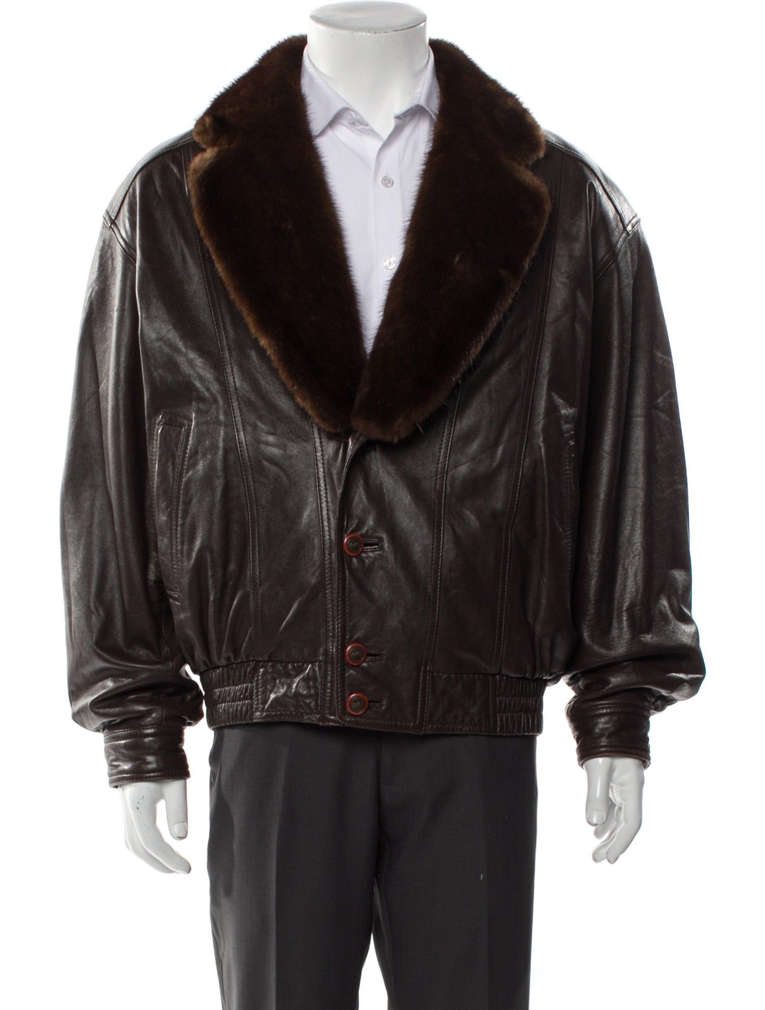 Yves Saint Laurent Vintage Late 1980's - Early 1990's Moto Jacket