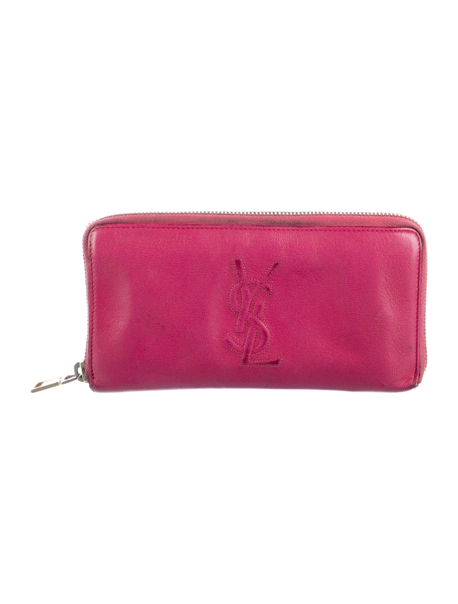 Yves Saint Laurent Leather Continental Wallet