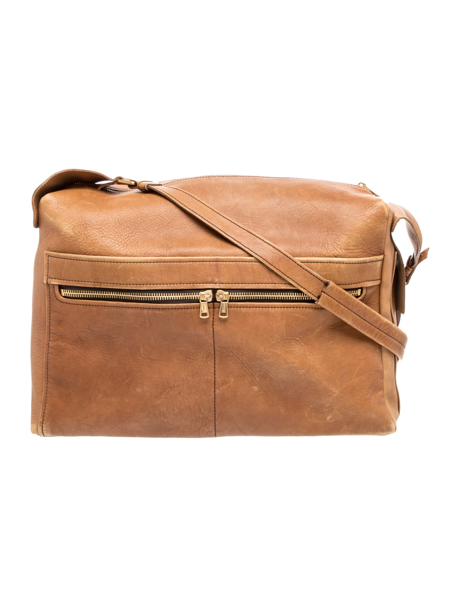 Yves Saint Laurent Leather Duffle Bag