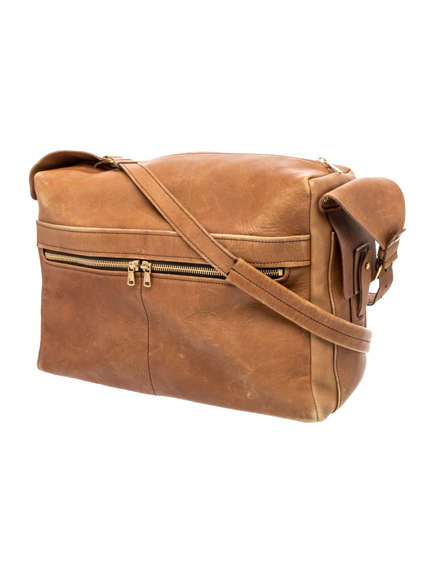 Yves Saint Laurent Leather Duffle Bag