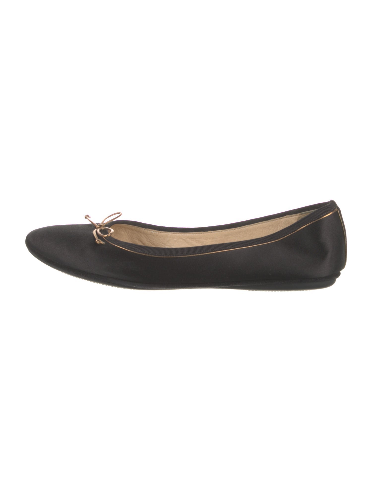 Yves Saint Laurent Satin Ballet Flats