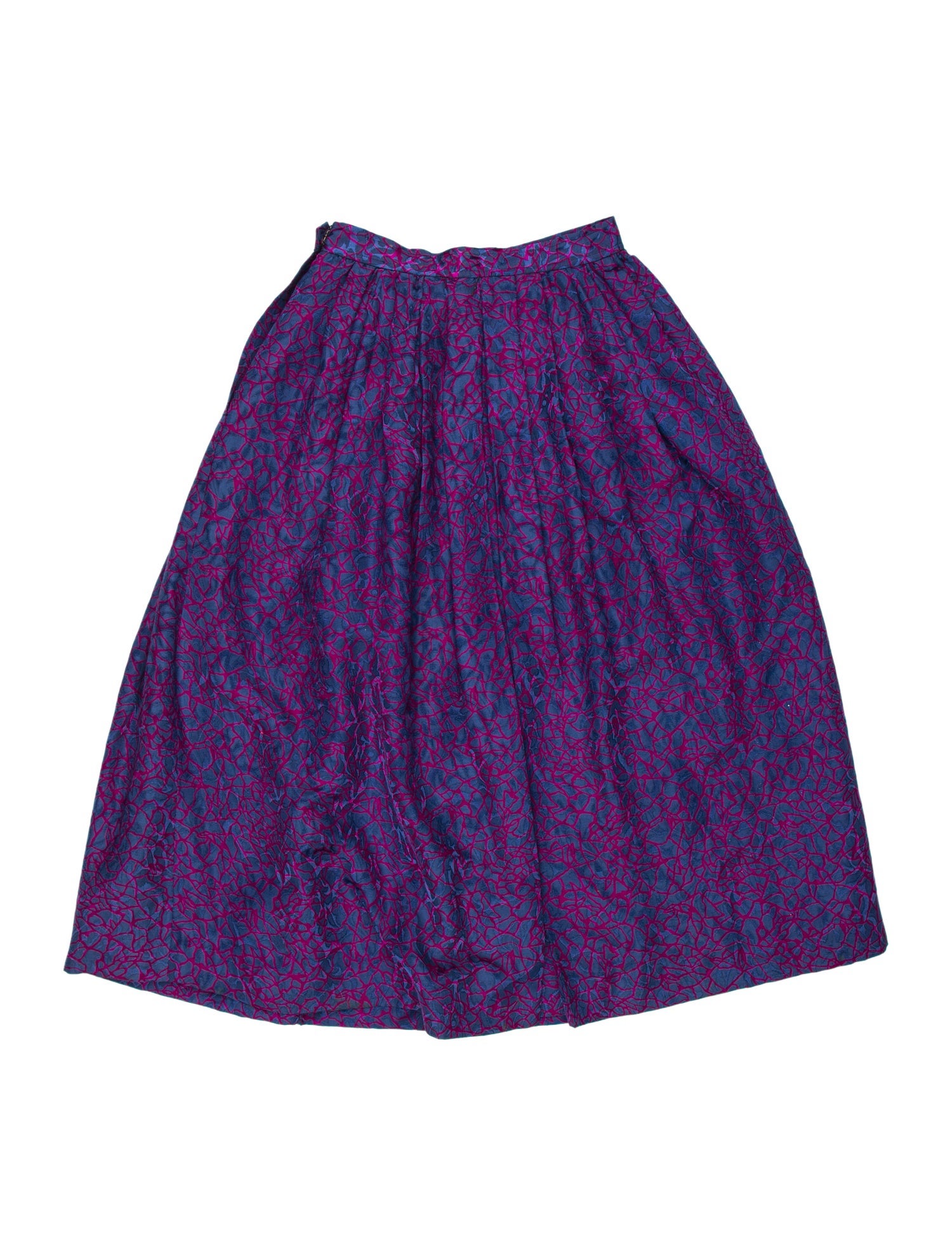 Yves Saint Laurent Silk Knee-Length Skirt