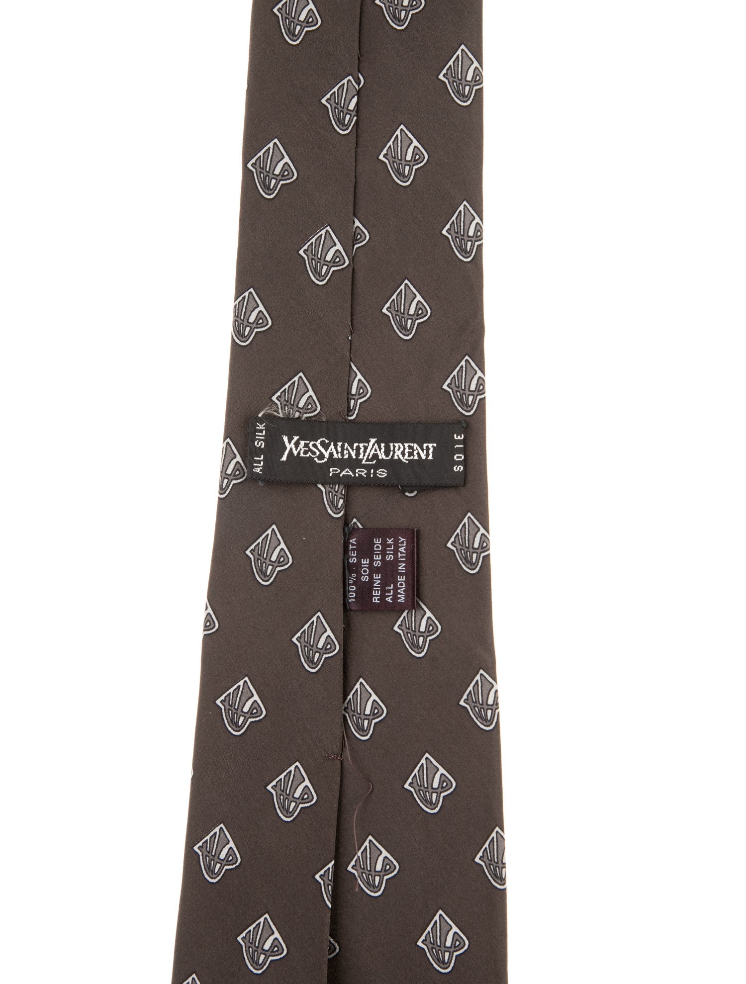 Yves Saint Laurent Silk Tie