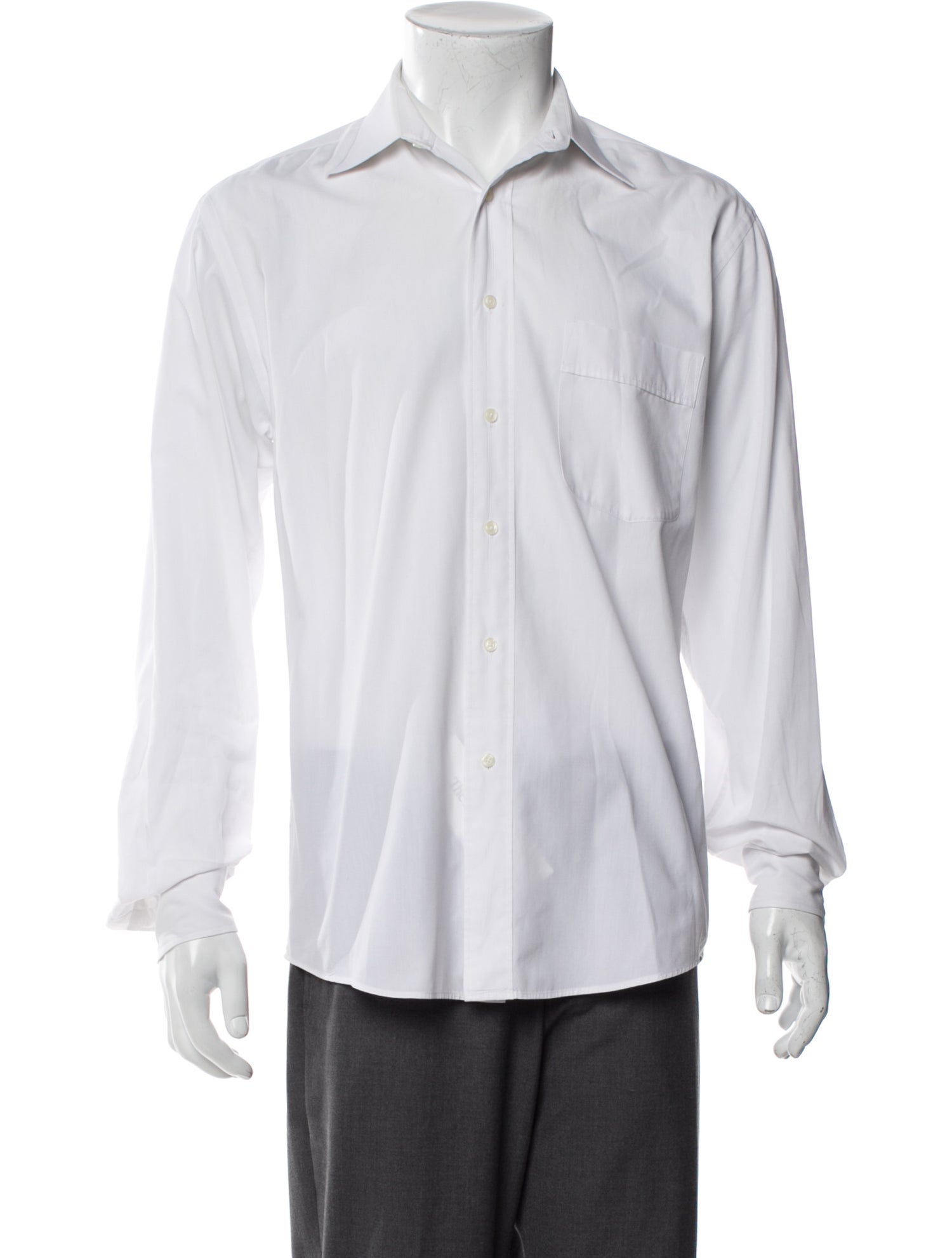 Yves Saint Laurent Long Sleeve Dress Shirt