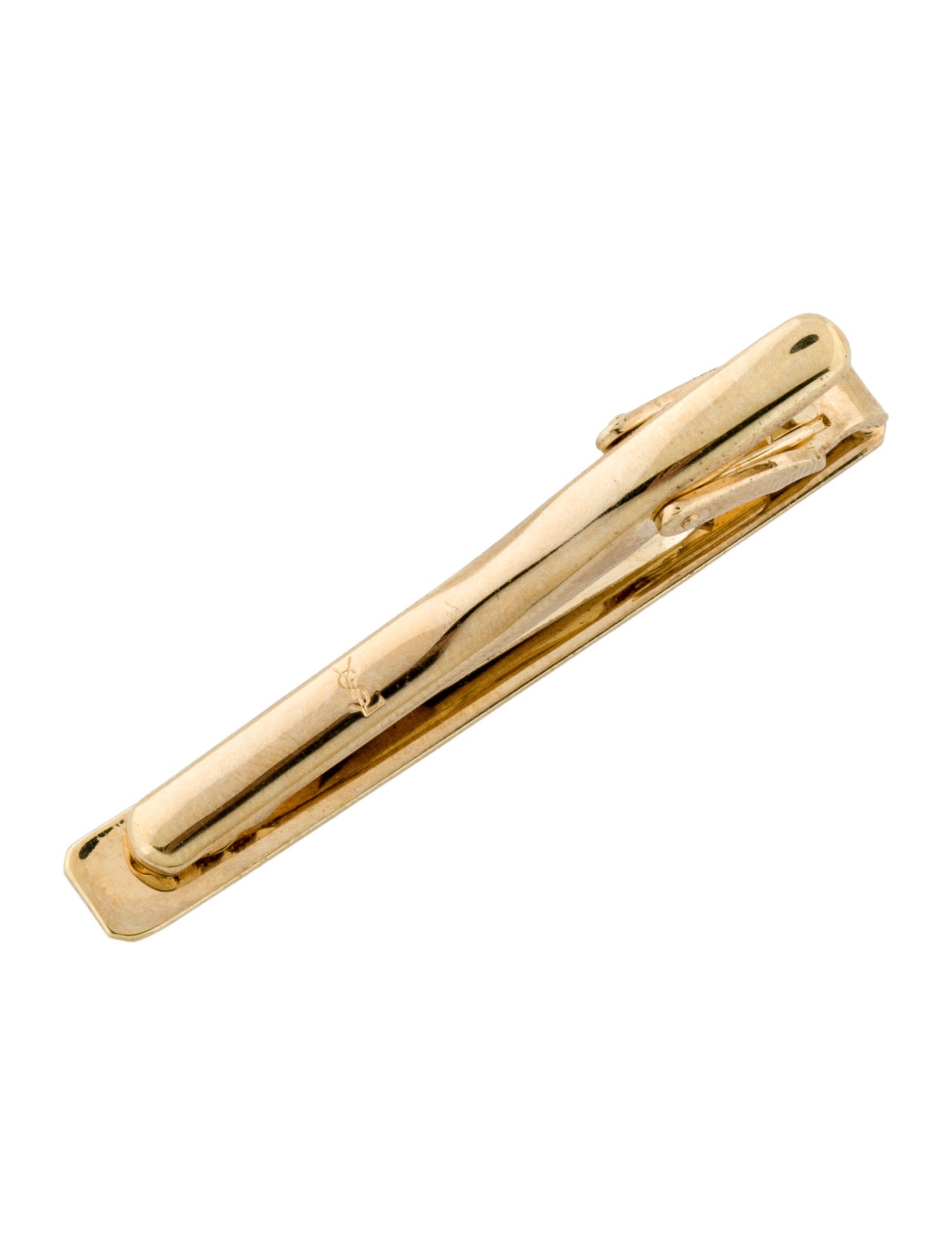 Yves Saint Laurent Vintage Two-Tone Tie Clip