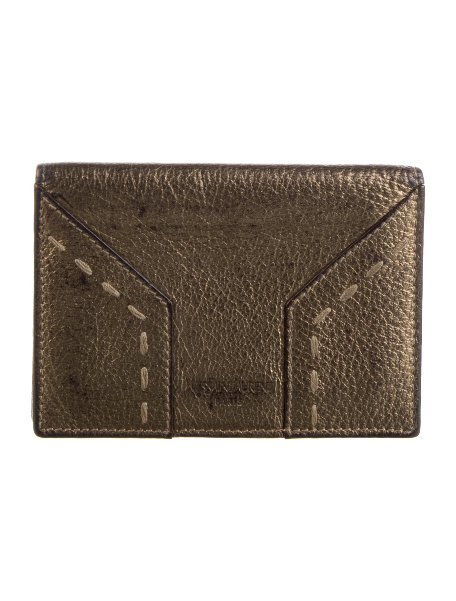 Yves Saint Laurent Leather Card Holder