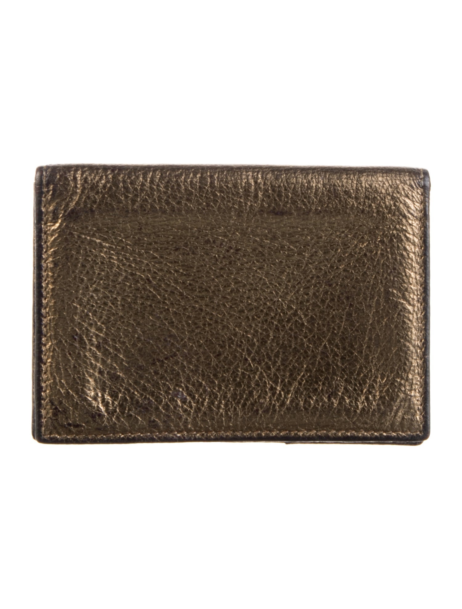 Yves Saint Laurent Leather Card Holder