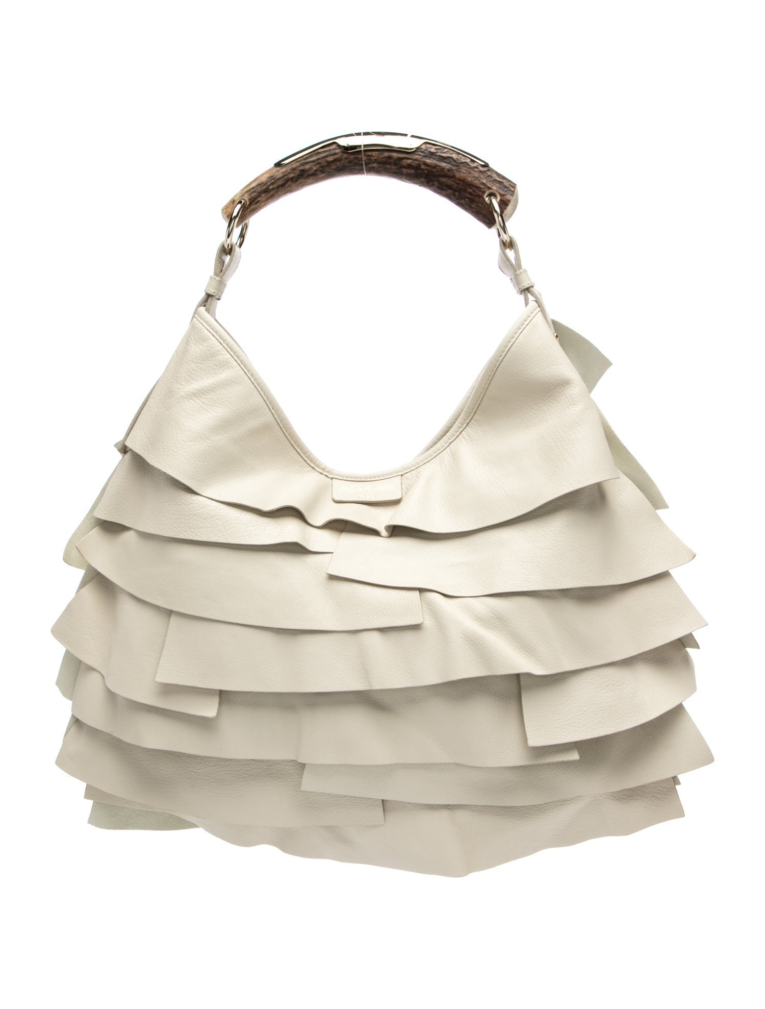 Yves Saint Laurent Leather Top Handle Bag Vintage