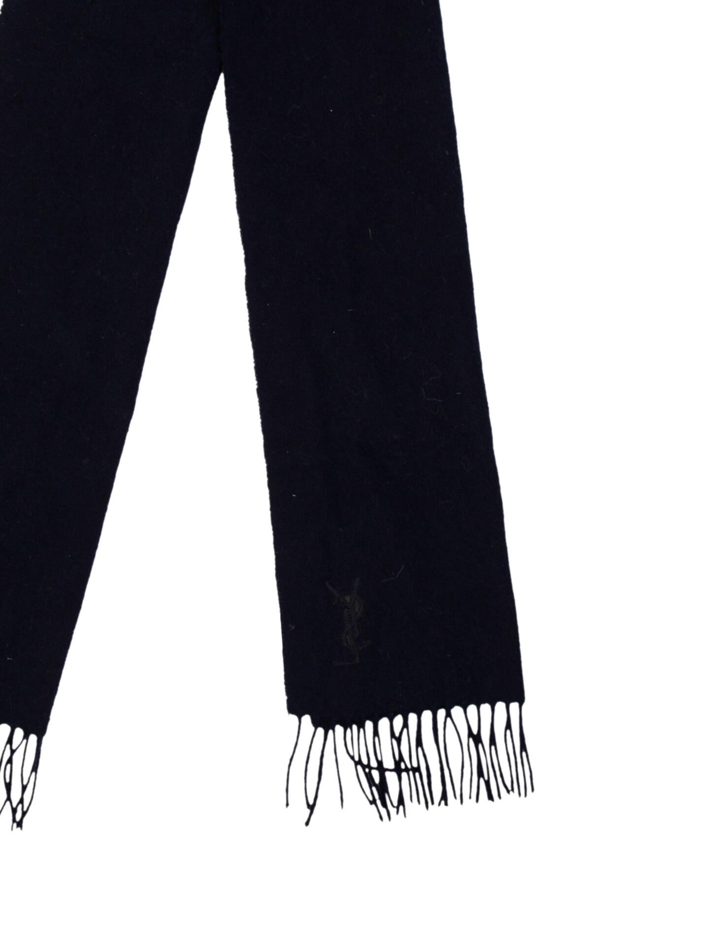 Yves Saint Laurent Wool Scarf