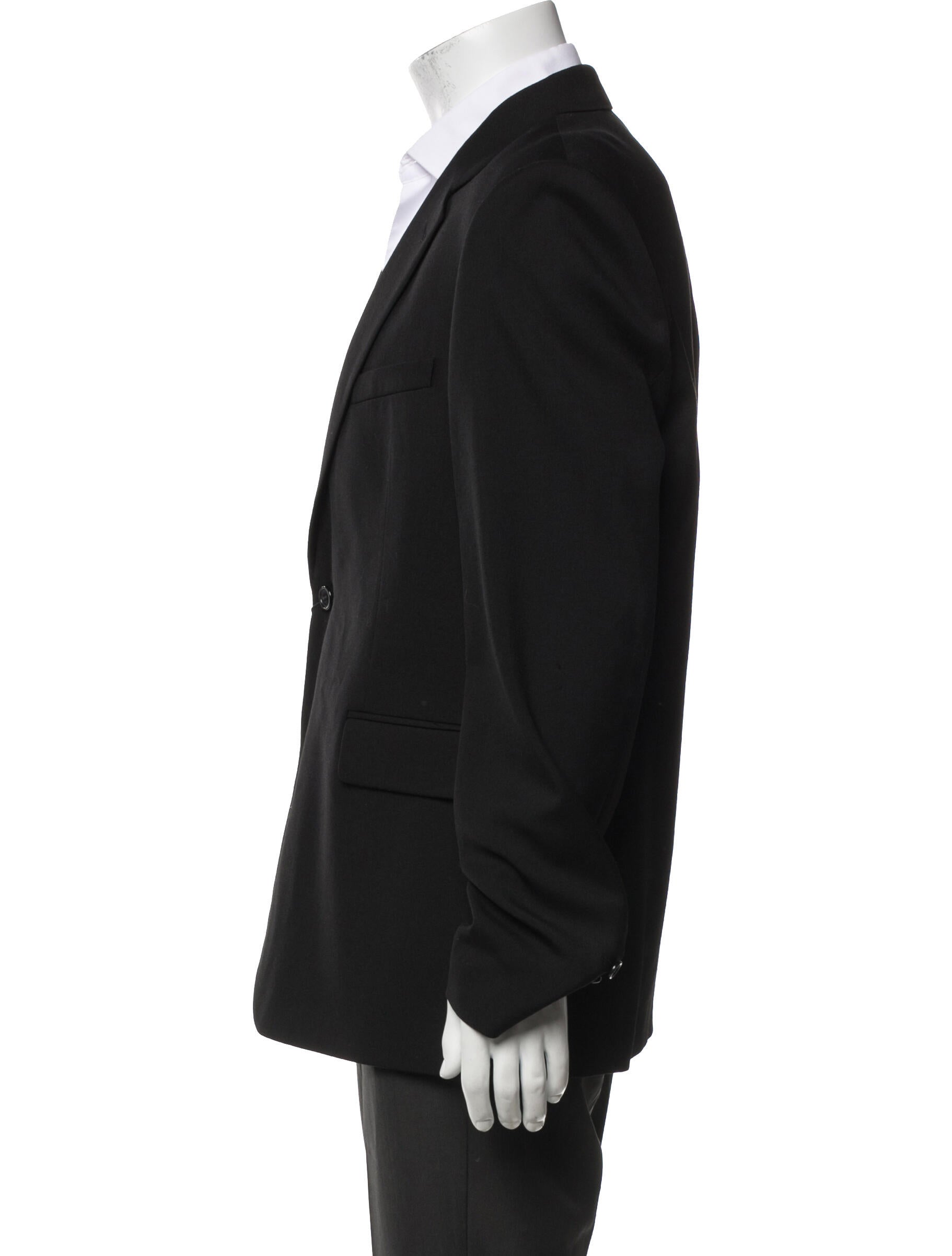 Yves Saint Laurent Virgin Wool Blazer