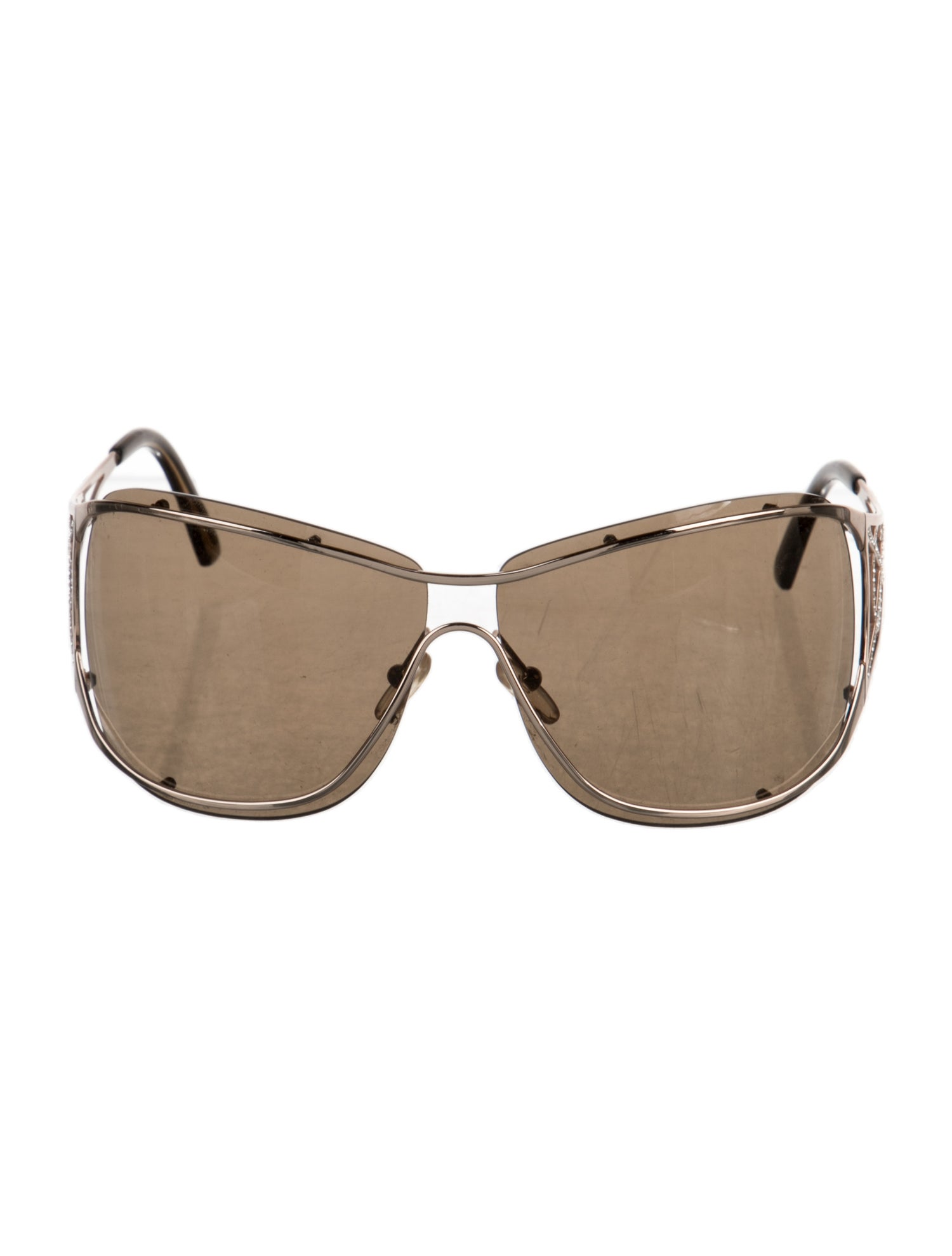 Yves Saint Laurent Oversize Tinted Sunglasses