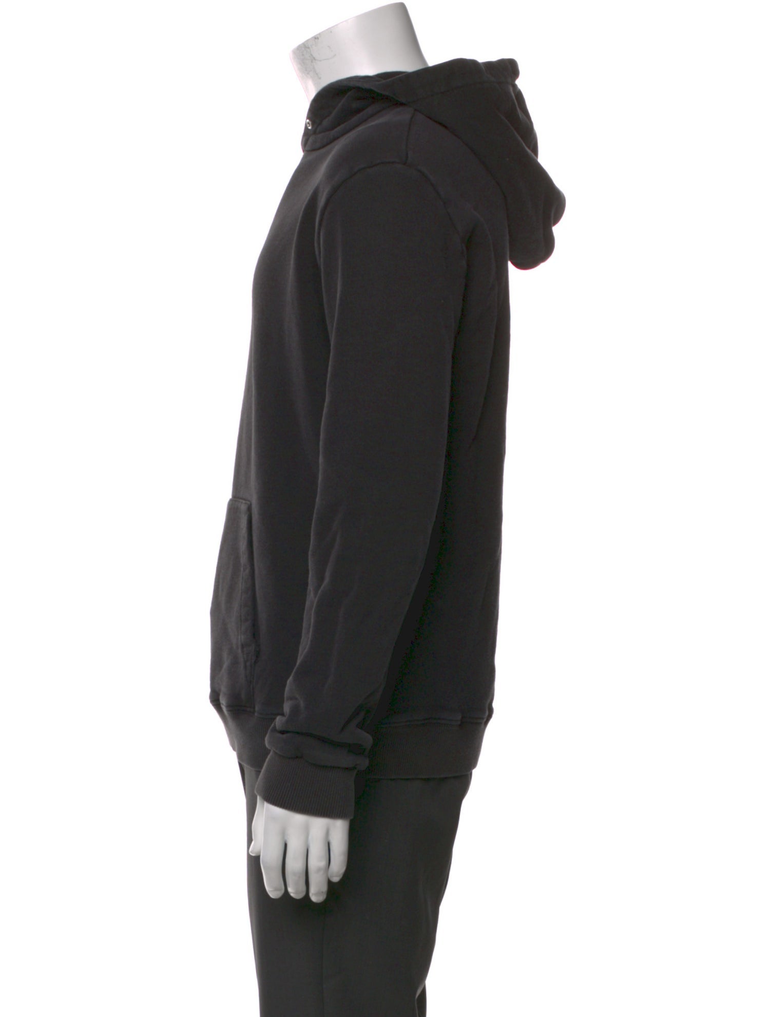Yves Saint Laurent Graphic Print Crew Neck Hoodie