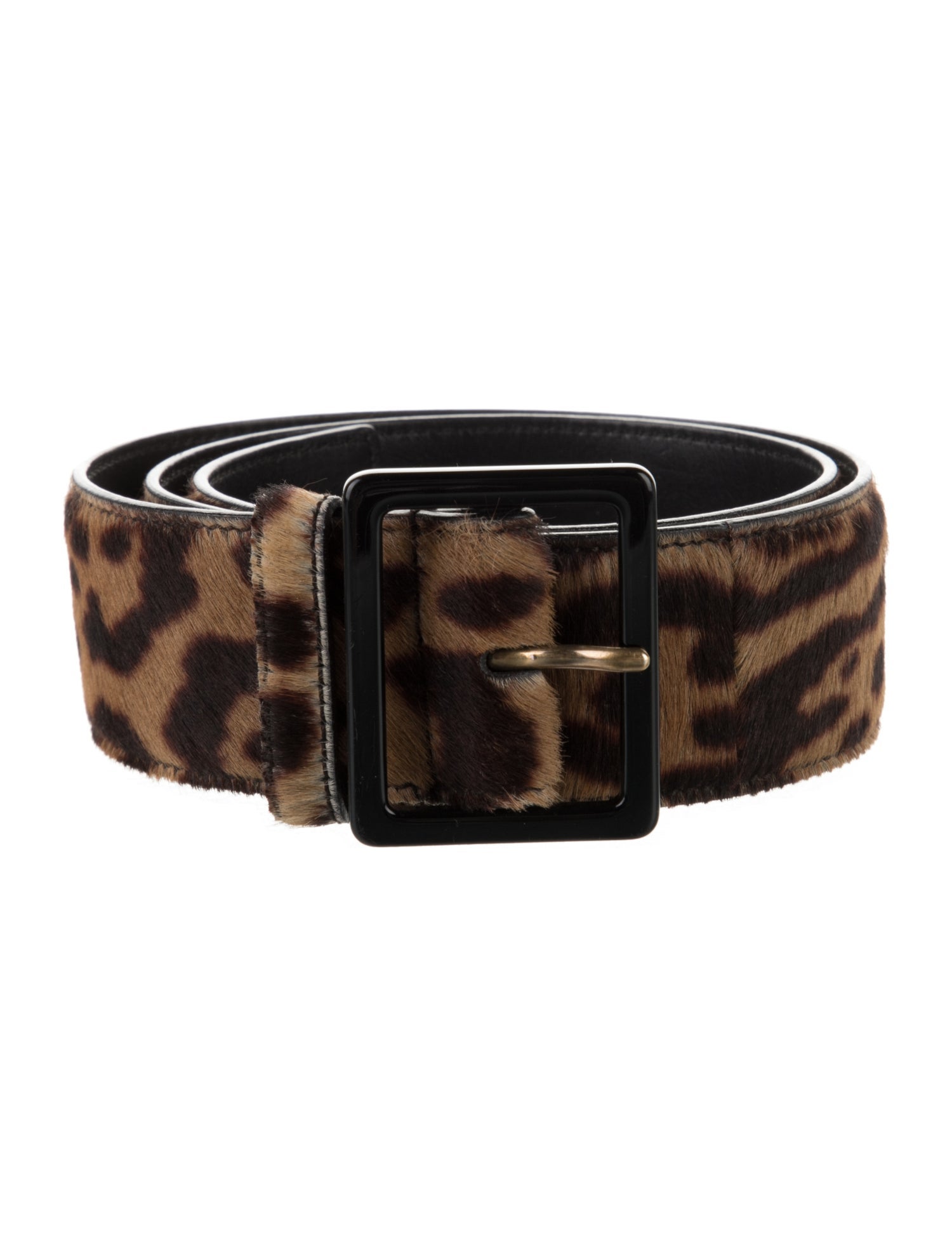 Yves Saint Laurent Ponyhair Belt