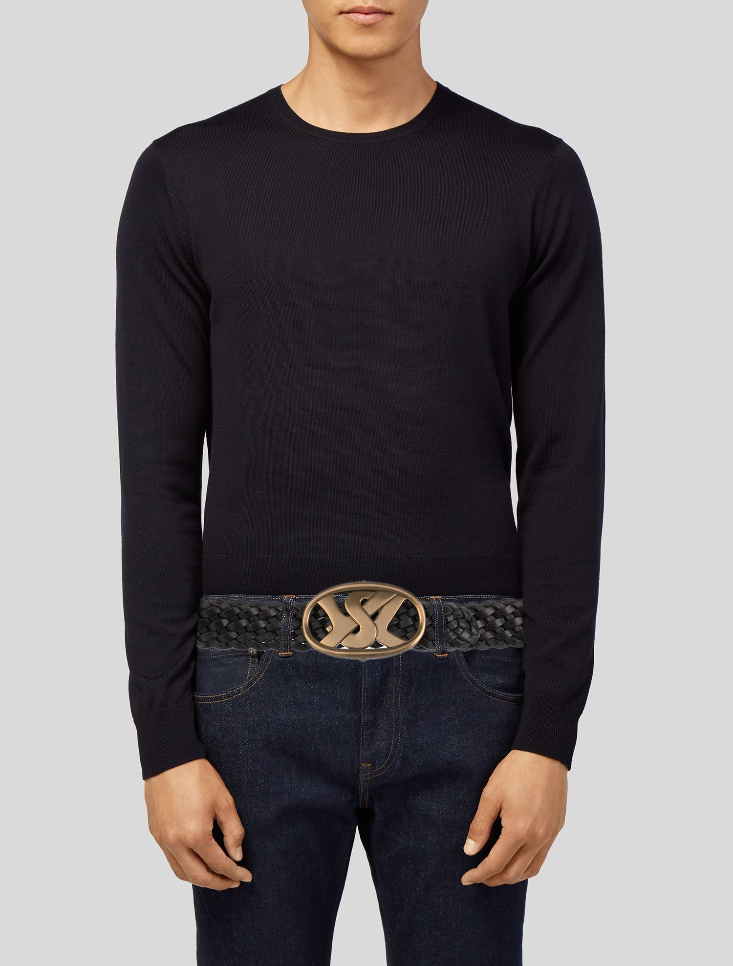 Yves Saint Laurent Leather Waist Belt