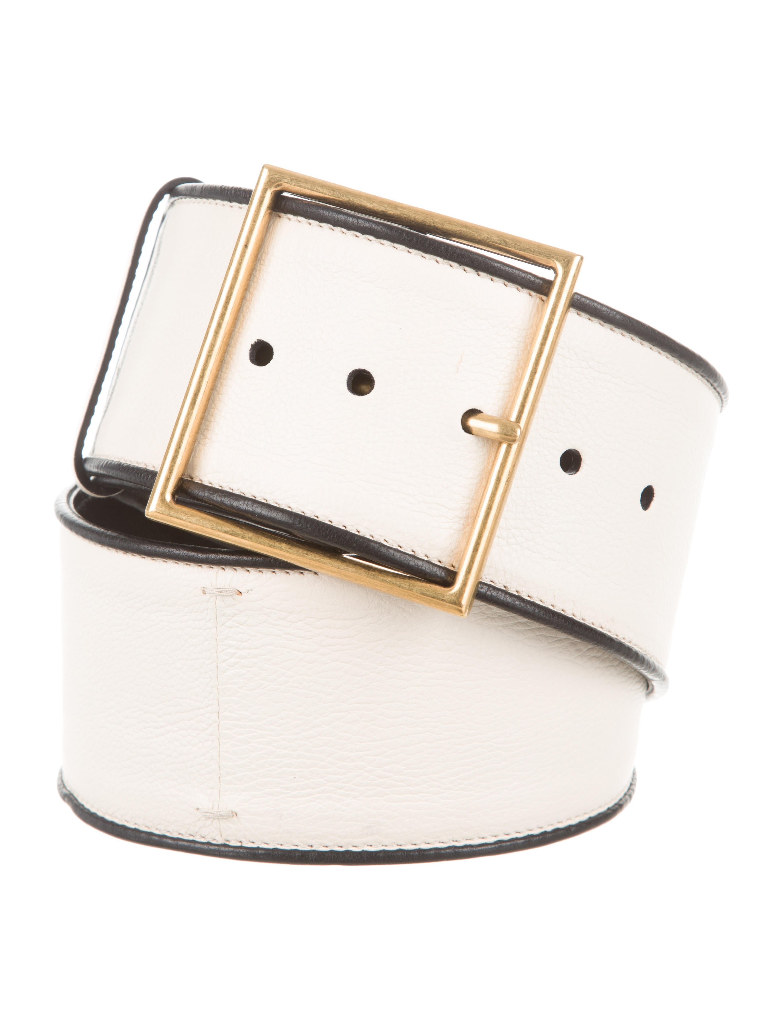 saint laurent wide belt