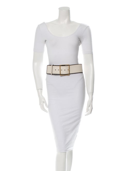 Yves Saint Laurent Wide Waist Belt Accessories YVE38302 The RealReal