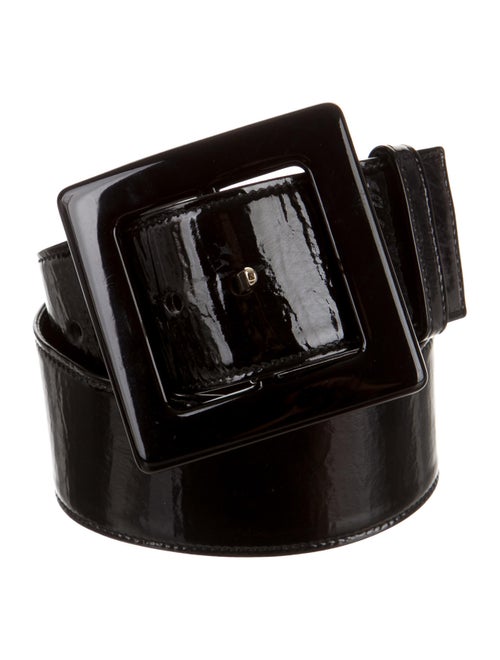 Yves Saint Laurent Patent Leather Waist Belt
