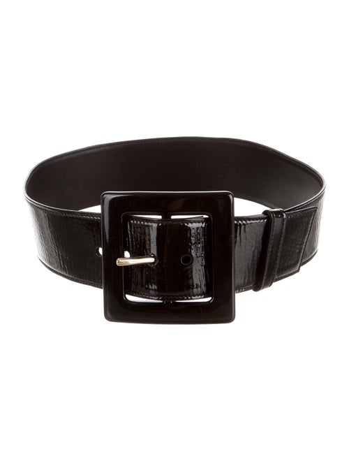 Yves Saint Laurent Patent Leather Waist Belt