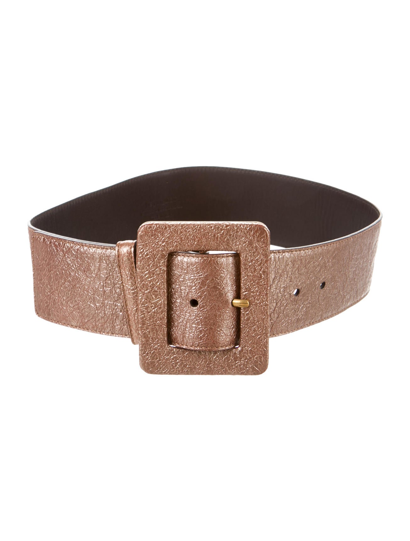 Yves Saint Laurent Metallic Waist Belt Accessories YVE43351 The