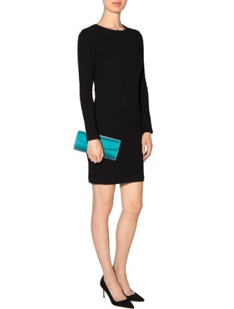 Yves Saint Laurent Satin Muse Clutch