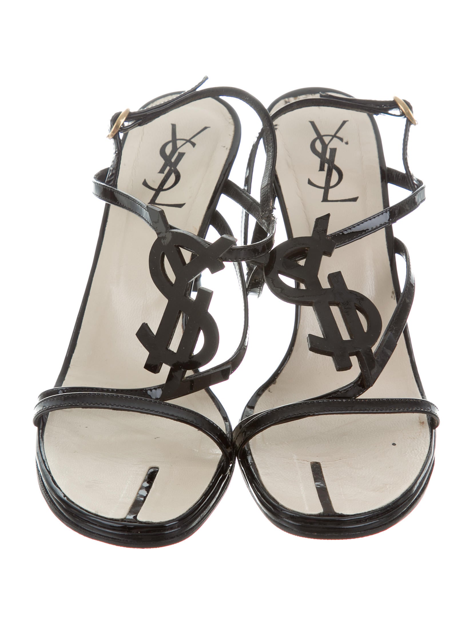 yves saint laurent sandals heels