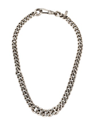 Yves Saint Laurent Curb Chain Necklace