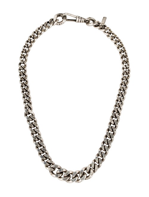 Yves Saint Laurent Curb Chain Necklace