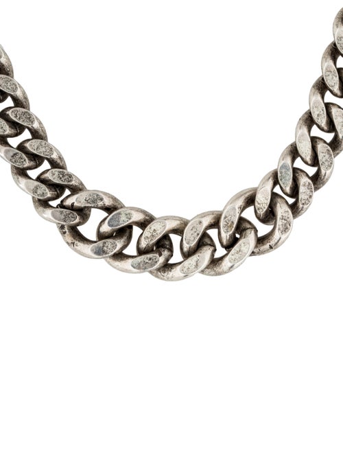 Yves Saint Laurent Curb Chain Necklace