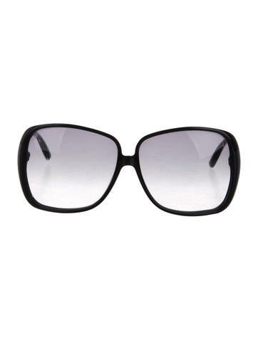 Yves Saint Laurent Oversize Gradient Sunglasses