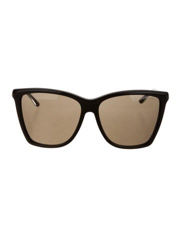 Yves Saint Laurent Square Logo Sunglasses