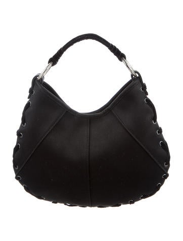 Yves Saint Laurent Satin Hobo Bag