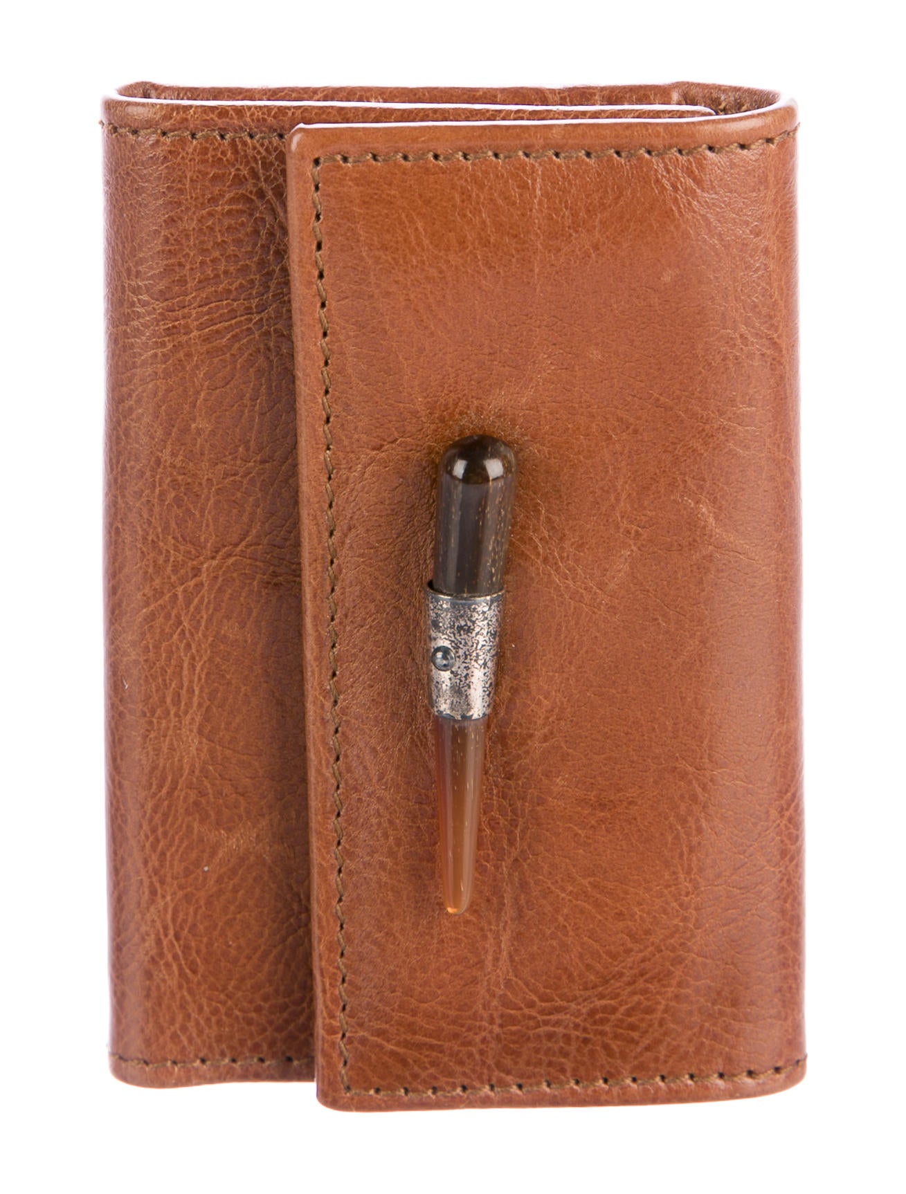 Yves Saint Laurent Leather Key Ring Wallet Accessories YVE65406