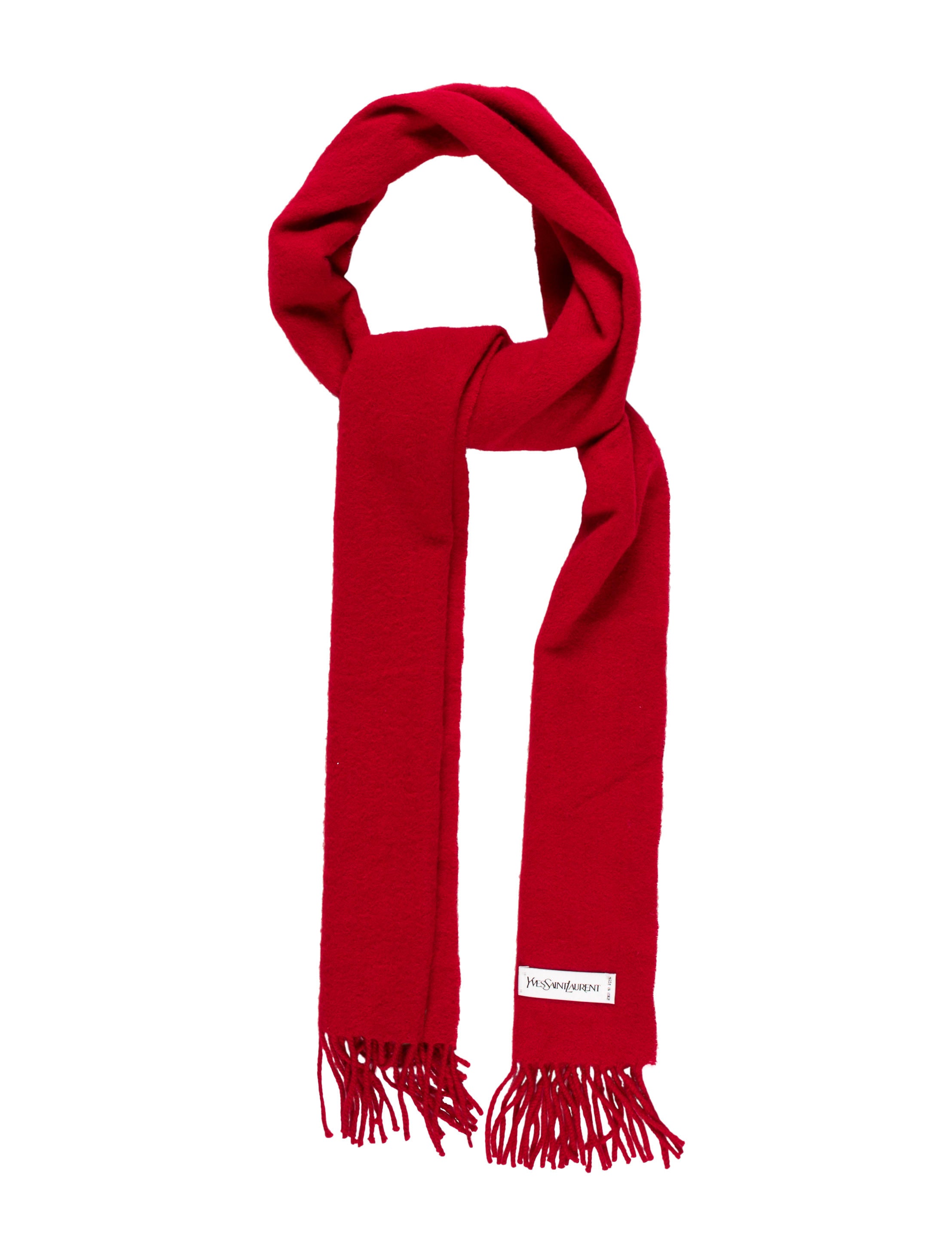 Yves Saint Laurent Wool & CashmereBlend Scarf Accessories YVE69740