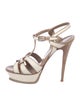Yves Saint Laurent Tribute 105 Platform Sandals