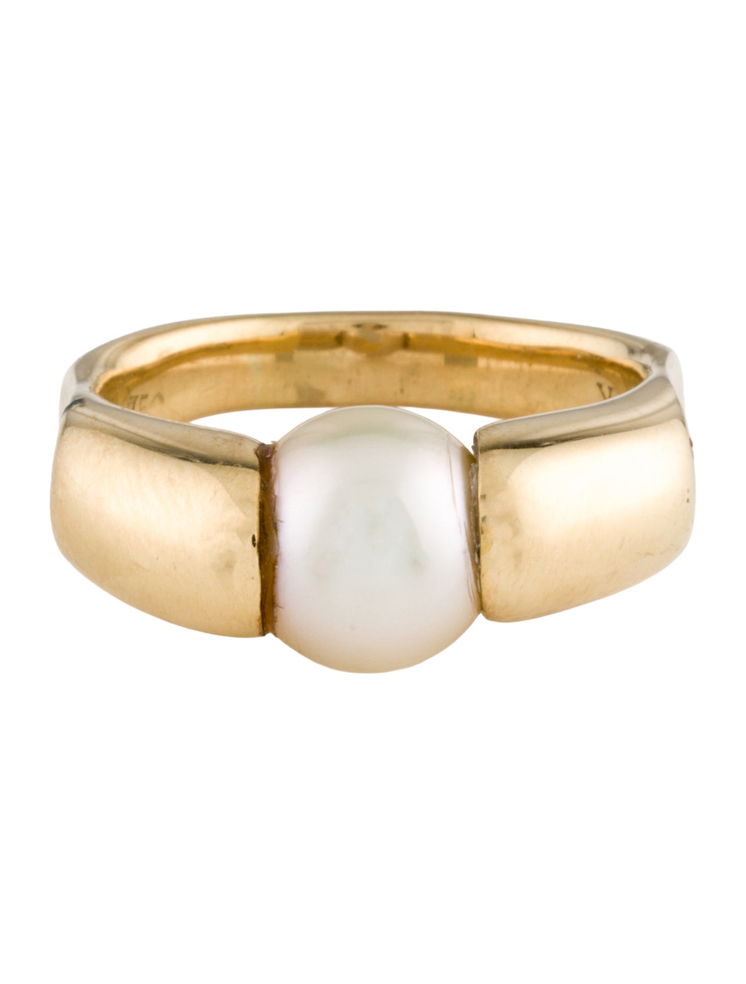 Yvel 18K Pearl Cocktail Ring