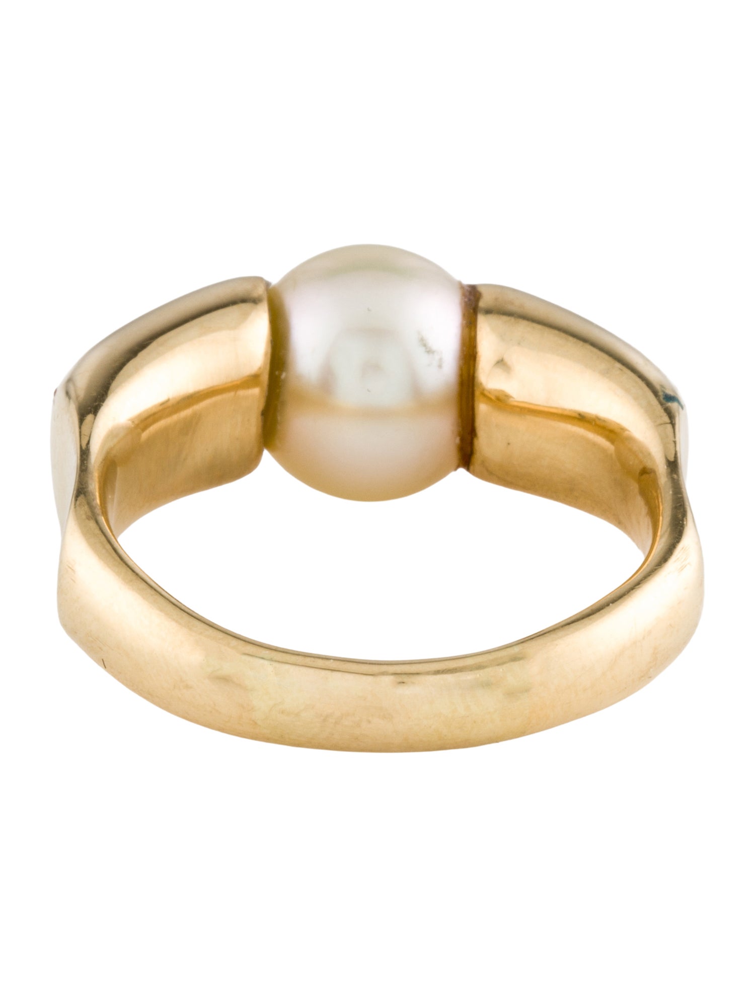 Yvel 18K Pearl Cocktail Ring