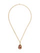 Yvel 18K Dyed Pearl & Diamond Pendant Necklace