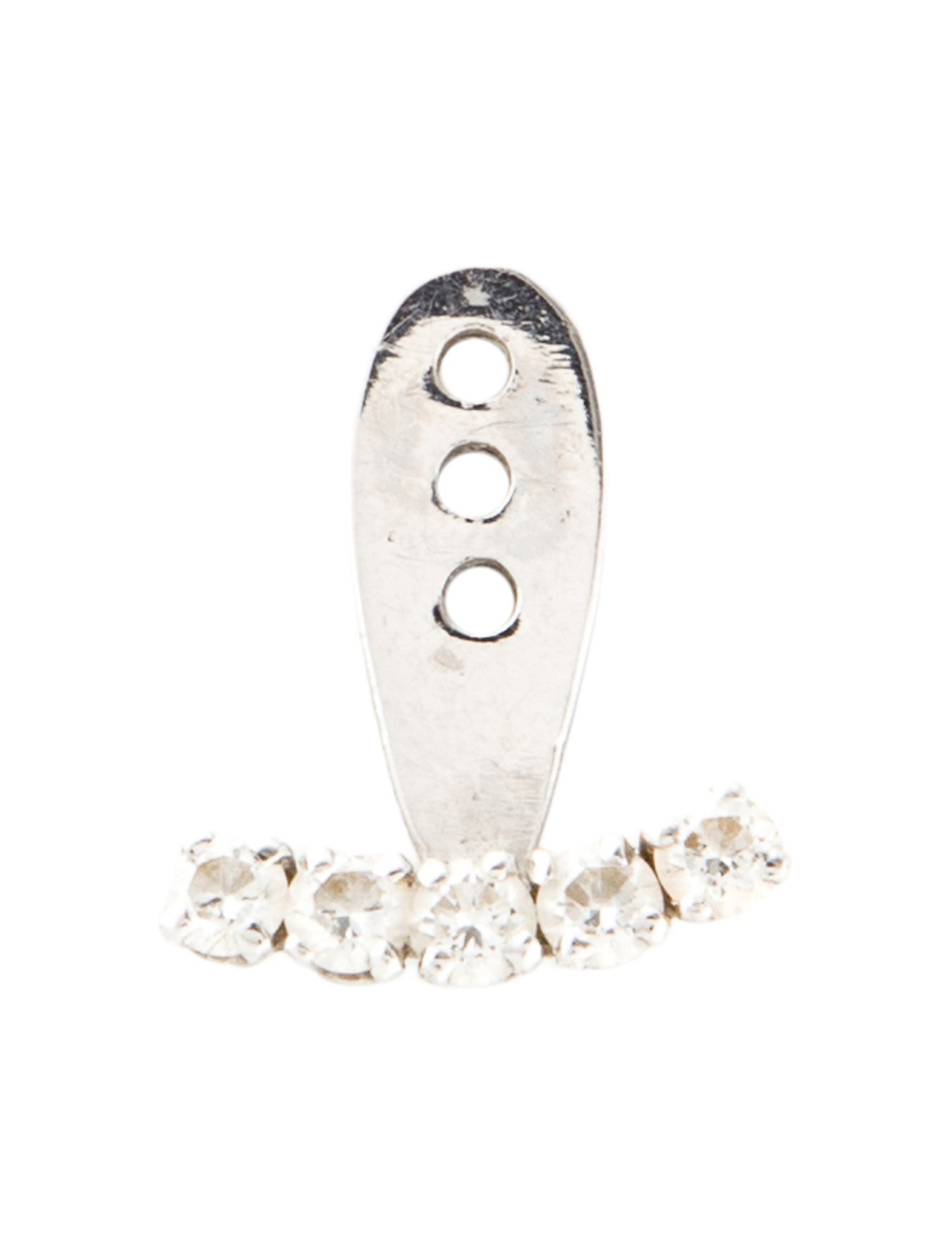 Yvonne Léon 18K Diamond Single Earring Enhancer