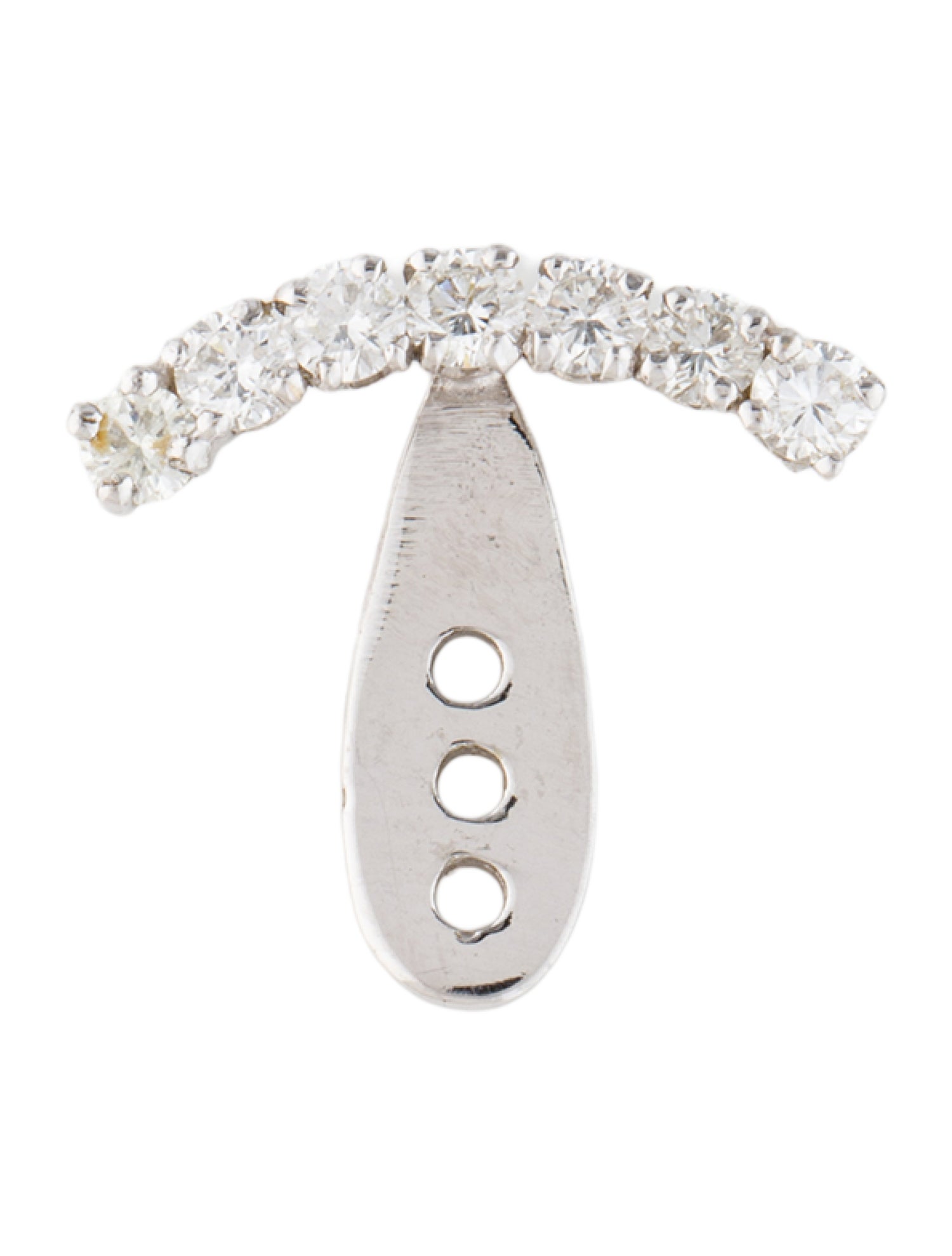 Yvonne Léon 18K Diamond Single Earring Enhancer