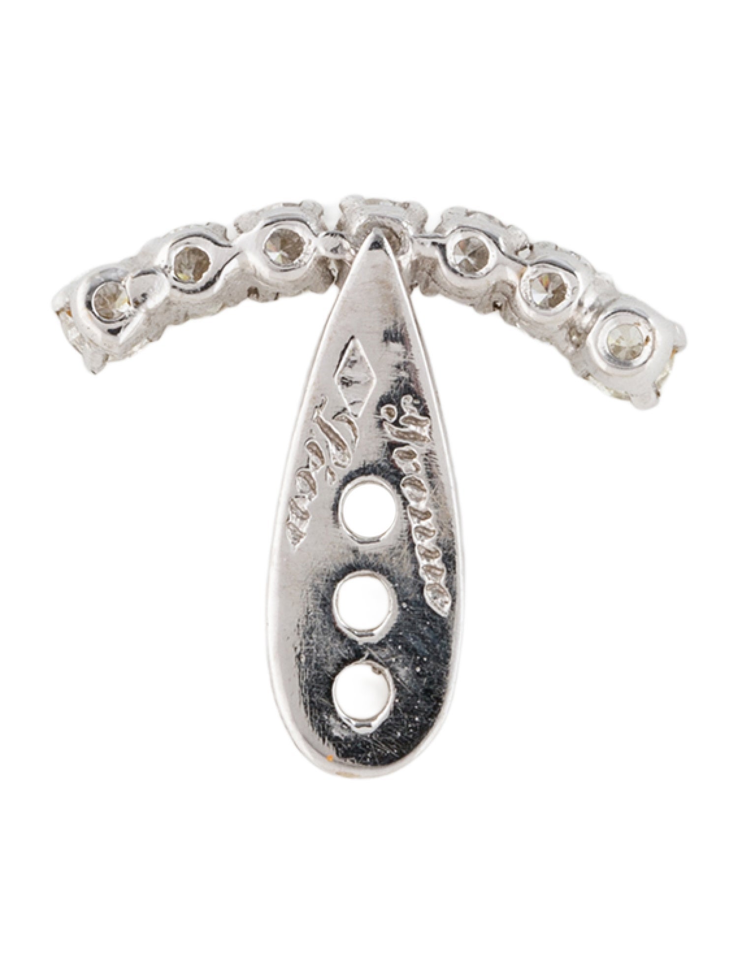 Yvonne Léon 18K Diamond Single Earring Enhancer