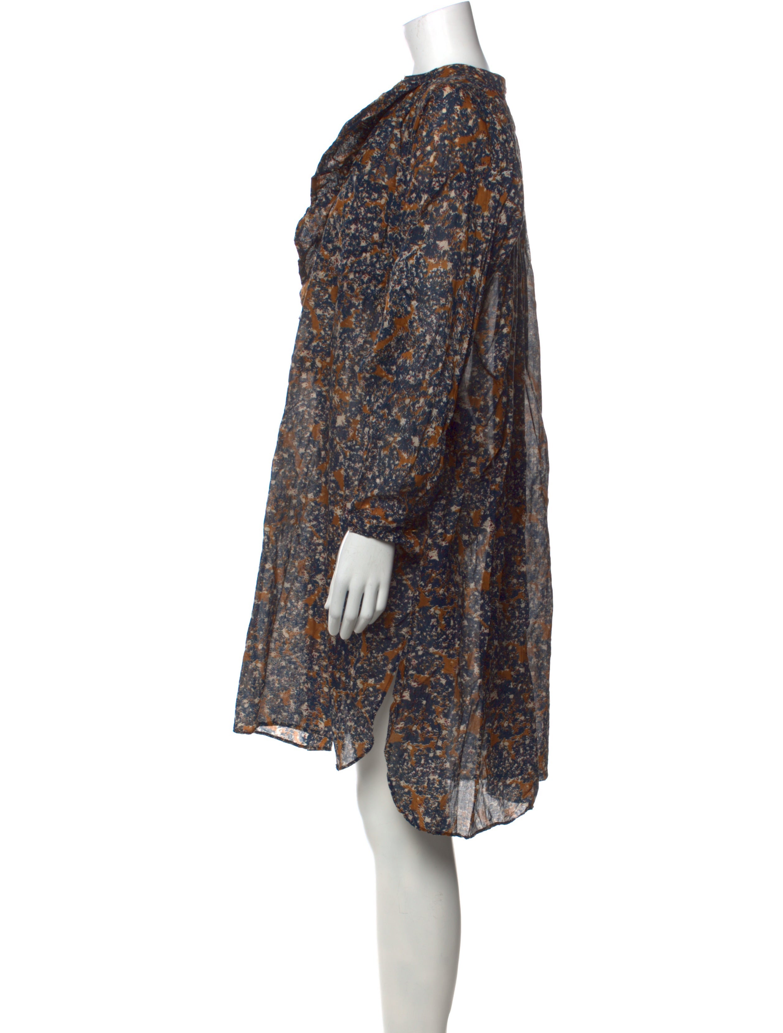 Yvonne S Printed Knee-Length Dress