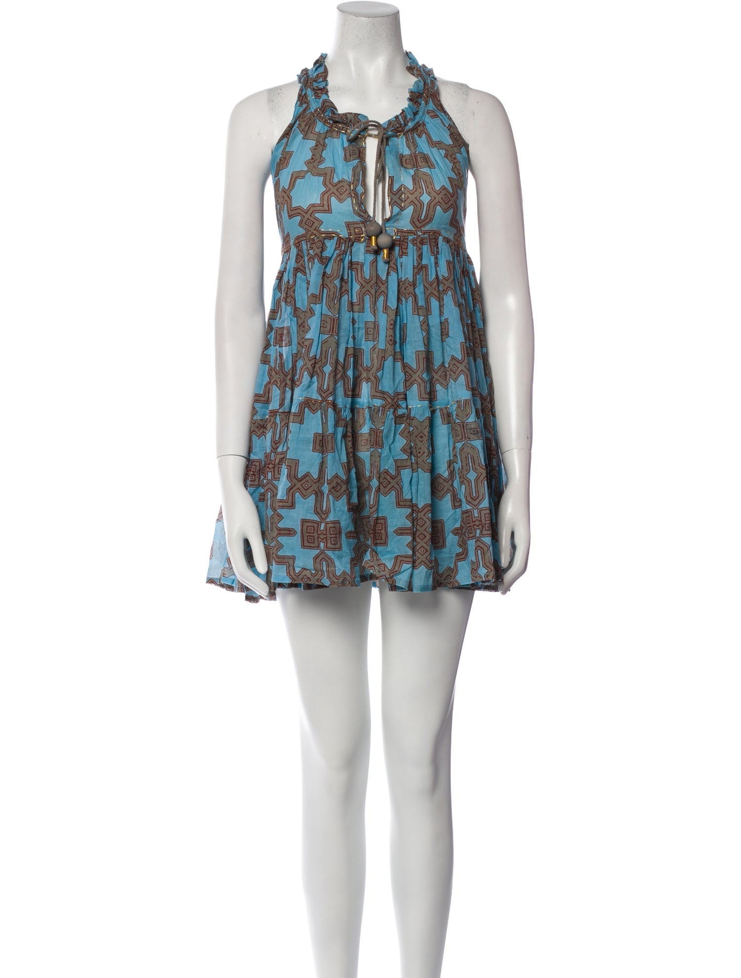 Yvonne S Printed Mini Dress