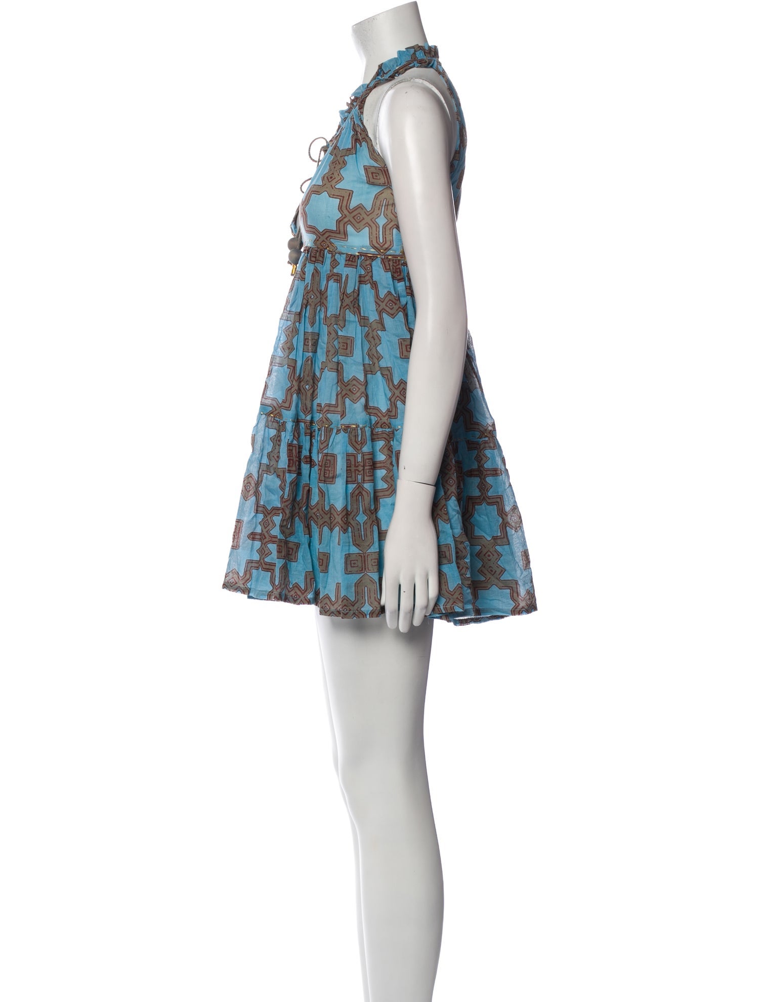 Yvonne S Printed Mini Dress