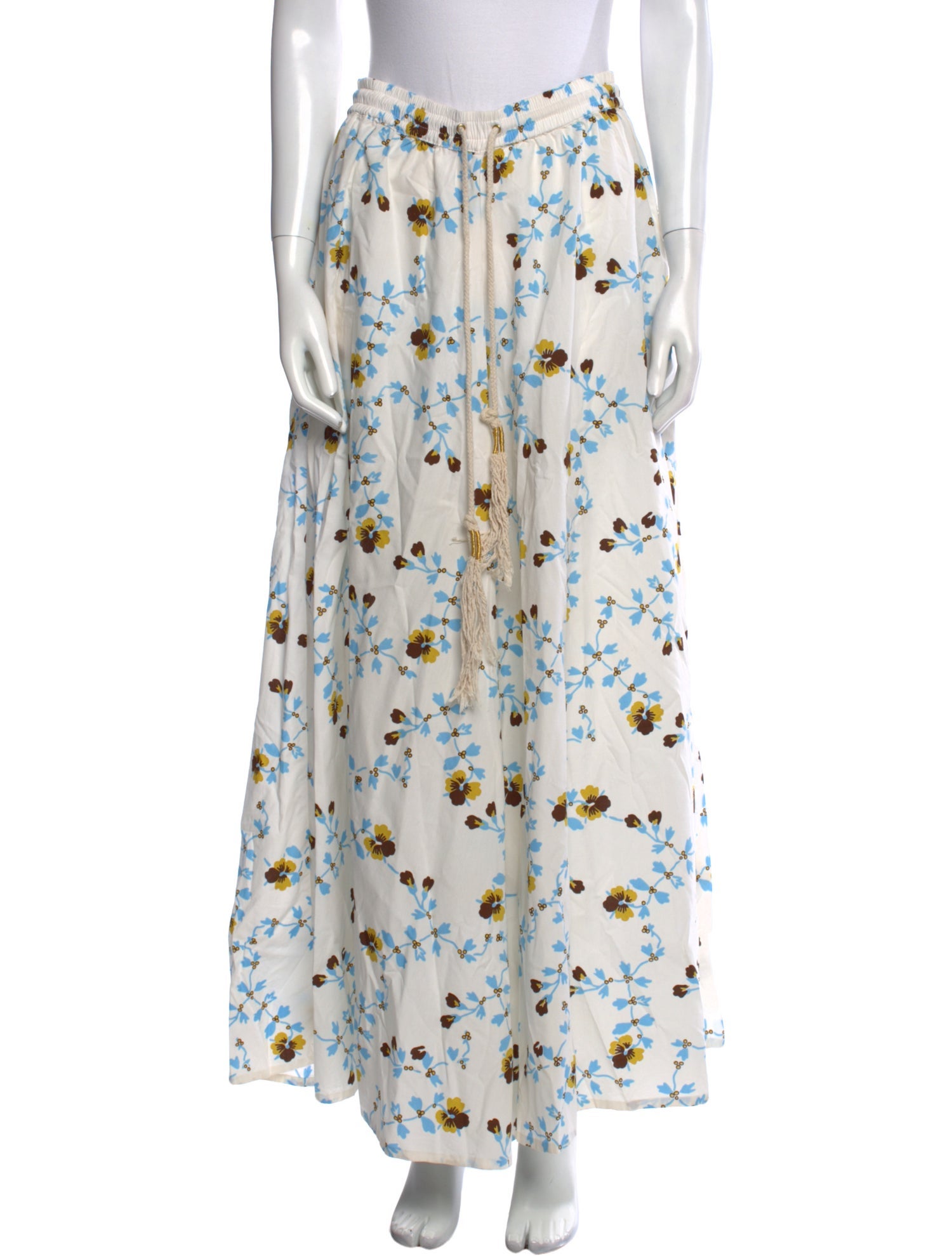 Yvonne S Floral Print Wide Leg Pants